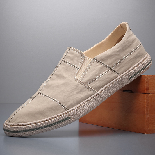 Callahan - Modern Canvas Slip-On Shoes | By Mason & Reed London