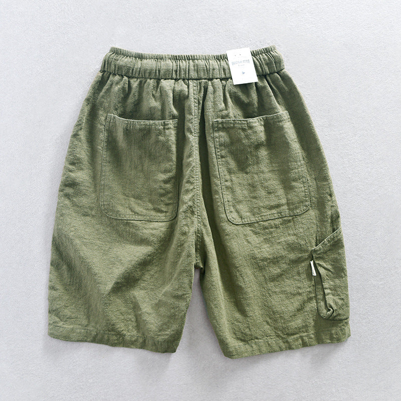 Jon - Relaxed Coastal Drawstring Shorts | By Mason & Reed London