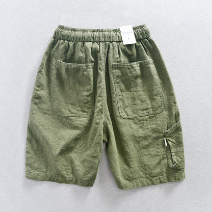 Jon - Relaxed Coastal Drawstring Shorts | By Mason & Reed London
