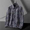 Charcoal Black Floral