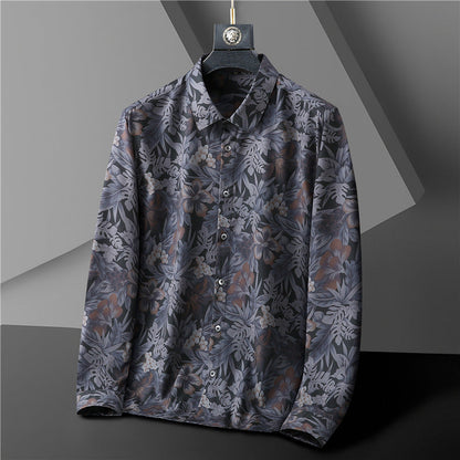Howard - Modern Botanical Casual Shirt | By Mason & Reed London