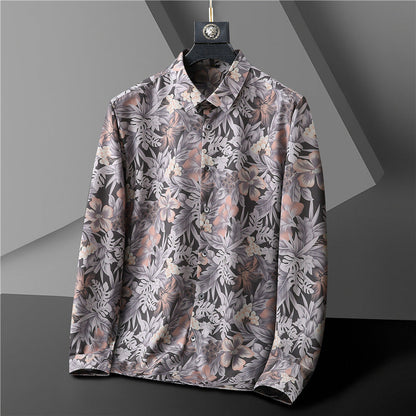 Howard - Modern Botanical Casual Shirt | By Mason & Reed London