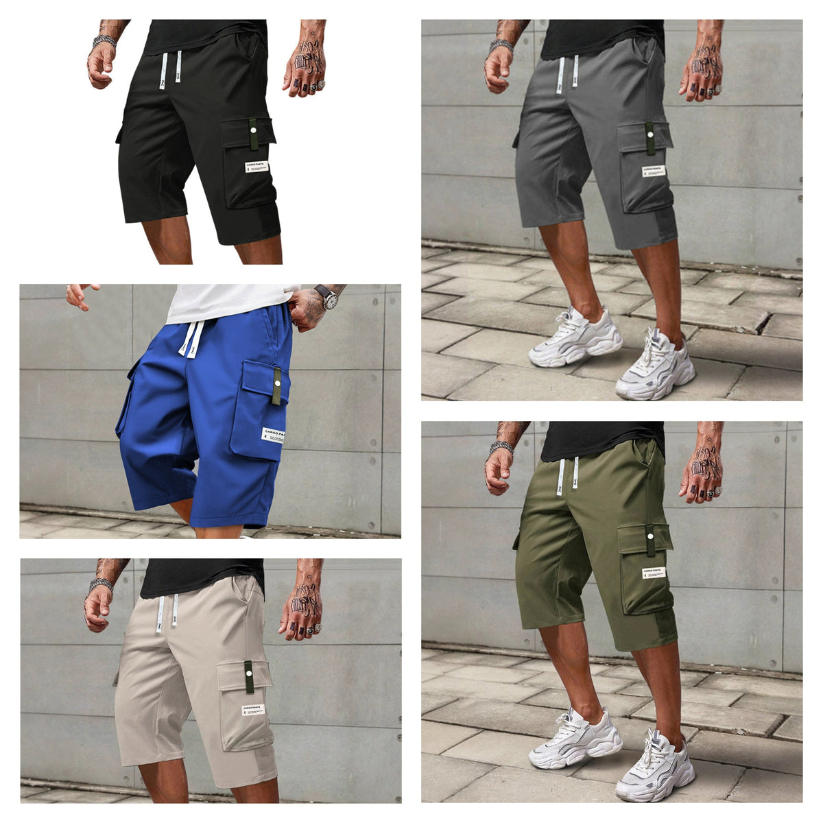Hayes - Tailored Casual Drawstring Shorts | By Mason & Reed London