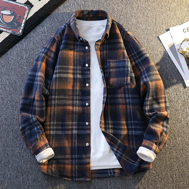 Frenky - Rugged Casual Check Shirt | By Mason & Reed London