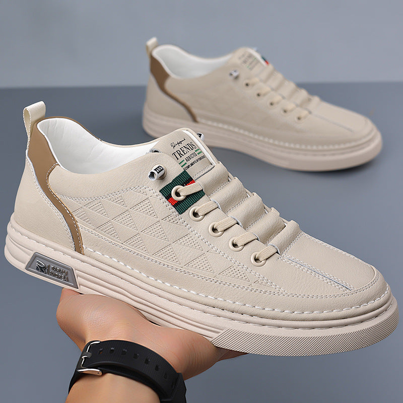 Ulric - Classic Leather Comfort Sneakers | By Mason & Reed London