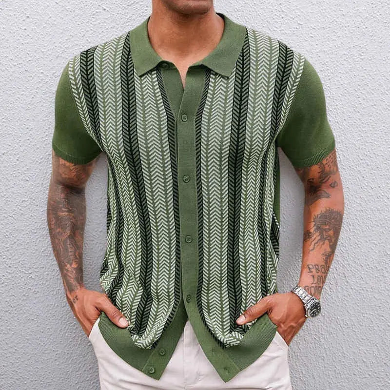 Mitchell - Soft Knit Polo Shirt | By Mason & Reed London