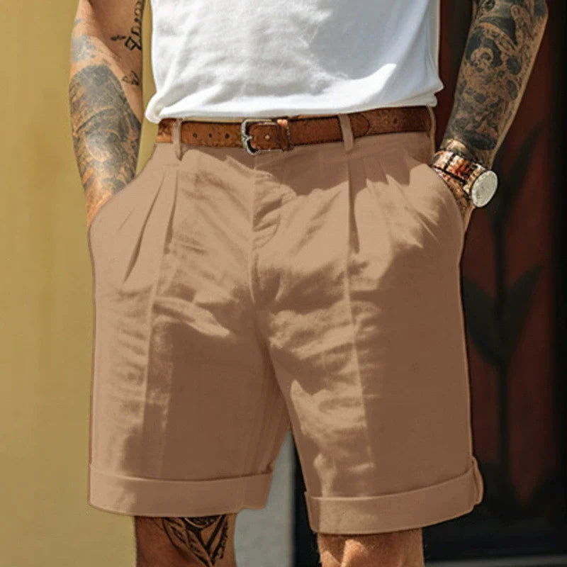 Leland - Minimalist Beach Comfort Shorts | By Mason & Reed London