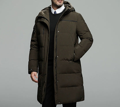 Alex - Longline Winter Jacket | By Mason & Reed London