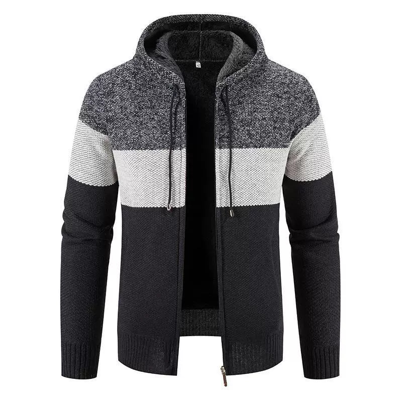Clinton - Colour Block Hooded Jacket | By Mason & Reed London