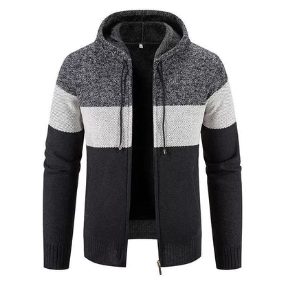 Clinton - Colour Block Hooded Jacket | By Mason & Reed London