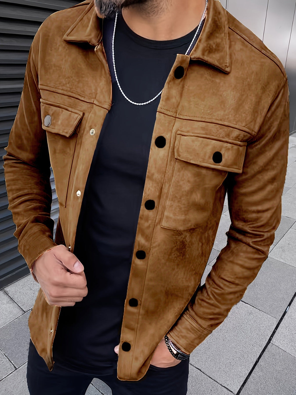 Brody - Soft Touch Overshirt Jacket | By Mason & Reed London