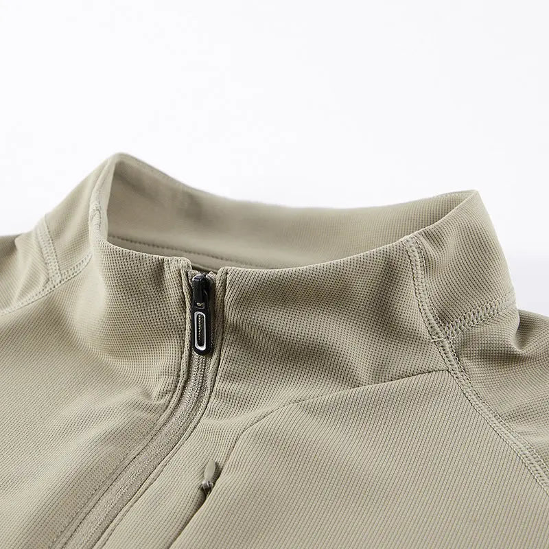 Dalton - Sport Fit Zip Active Tee | By Mason & Reed London
