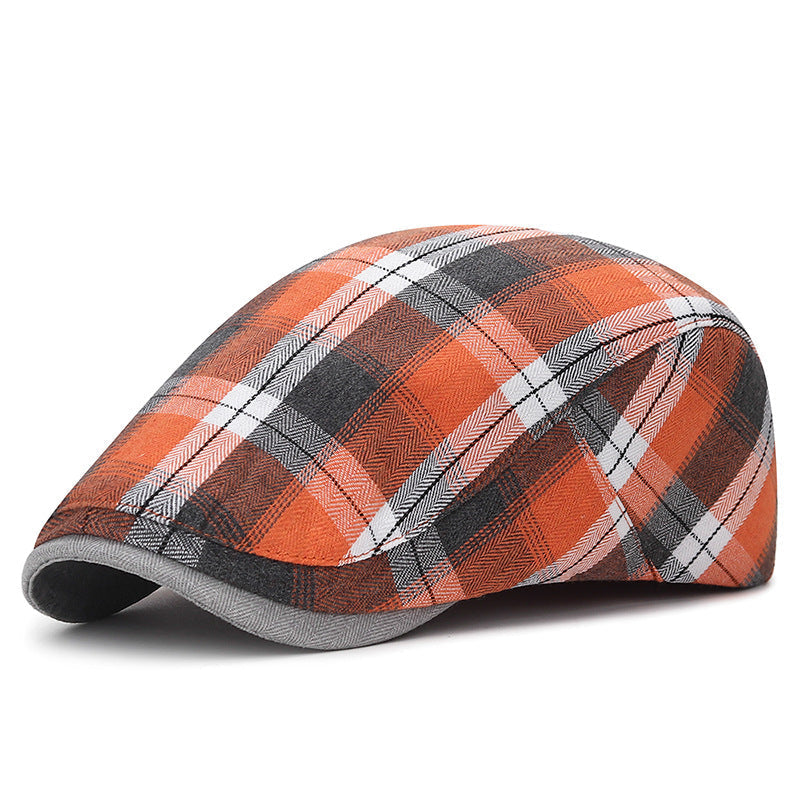 Niall - Vintage Plaid Flat Cap | By Julian & Claire Toronto