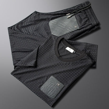 Vernon - Modern Jacquard Lounge Set | By Mason & Reed London