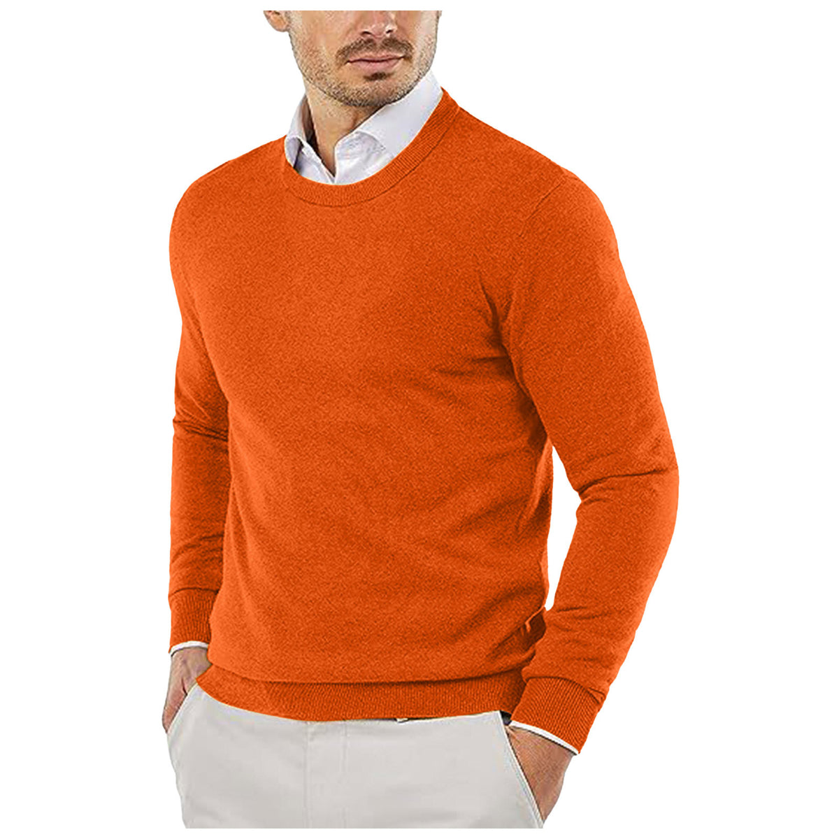 Eric - Casual Crew Neck Sweater | By Mason & Reed London