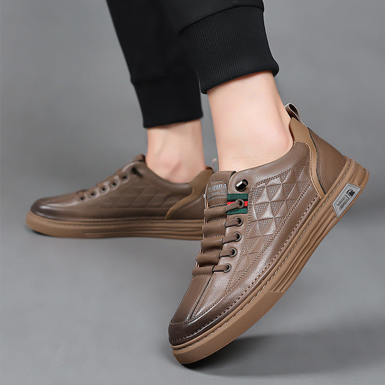 Ulric - Classic Leather Comfort Sneakers | By Mason & Reed London