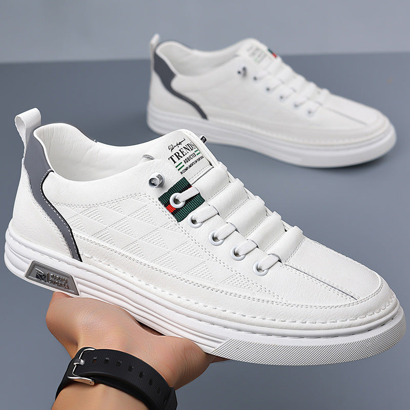 Ulric - Classic Leather Comfort Sneakers | By Mason & Reed London