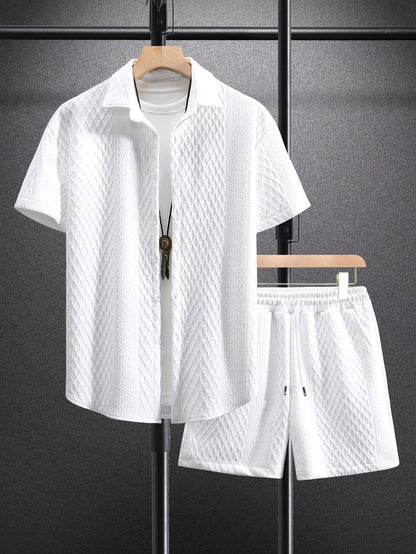 Chester - Relaxed Fit Summer Co-Ord Set | By Mason & Reed London