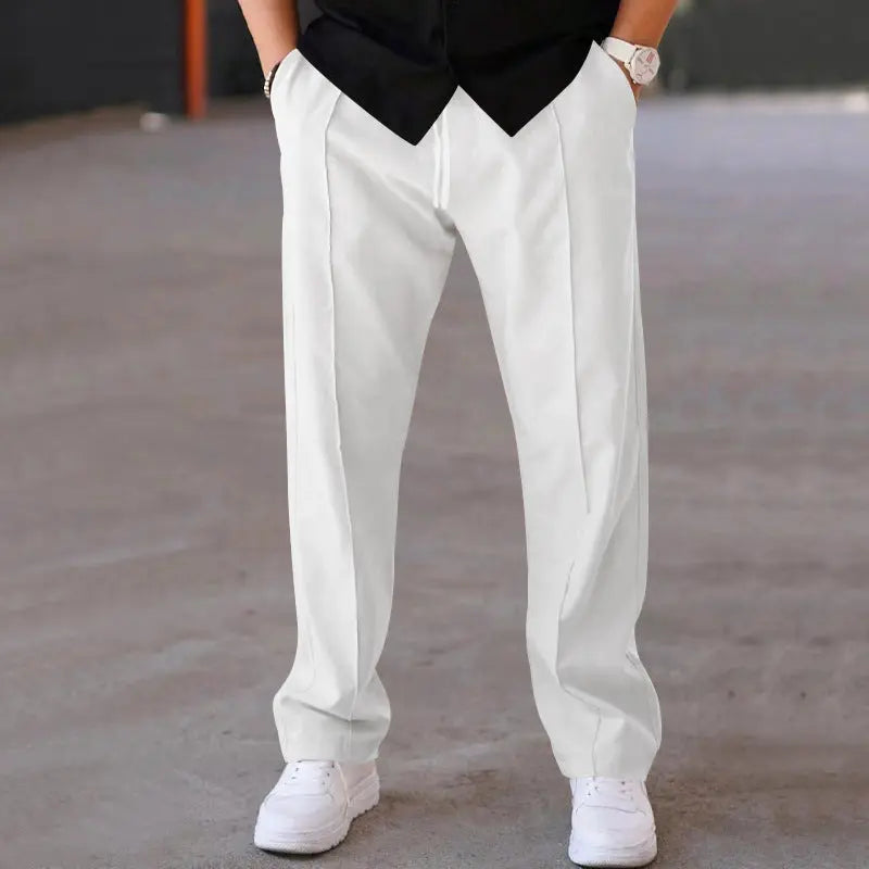 Travis - Comfortable Relaxed Fit Casual Trousers | By Mason & Reed London