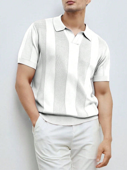 Zyne - Breathable Knit Polo Tee | By Mason & Reed London