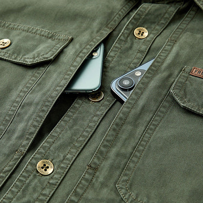 Shane - Classic Long Sleeve Shirt | By Mason & Reed London