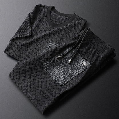 Vernon - Modern Jacquard Lounge Set | By Mason & Reed London