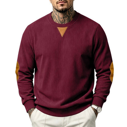 Billy - Textured Colour Block Sweatshirt | By Mason & Reed London