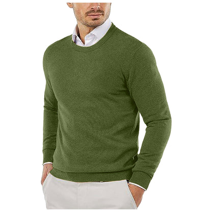Eric - Casual Crew Neck Sweater | By Mason & Reed London