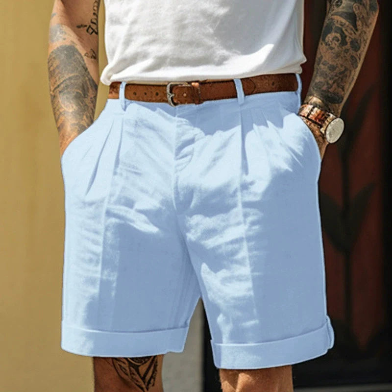 Leland - Minimalist Beach Comfort Shorts | By Mason & Reed London