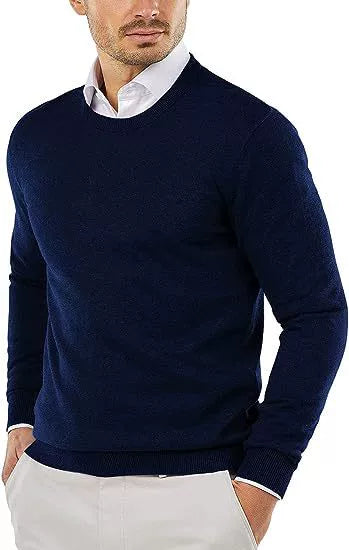Eric - Casual Crew Neck Sweater | By Mason & Reed London