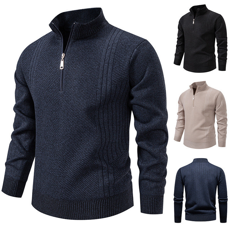 Stetson - Classic Quarter Zip Knit Sweater | By Mason & Reed London