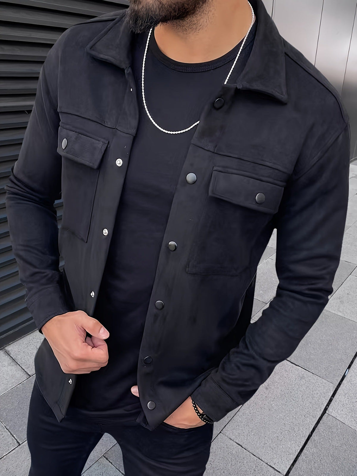 Brody - Soft Touch Overshirt Jacket | By Mason & Reed London