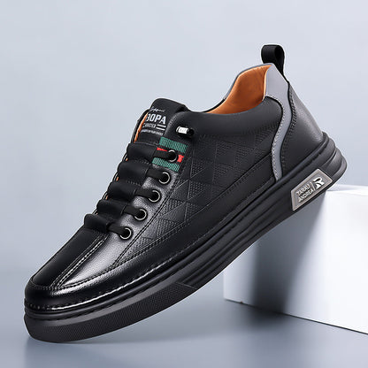 Ulric - Classic Leather Comfort Sneakers | By Mason & Reed London