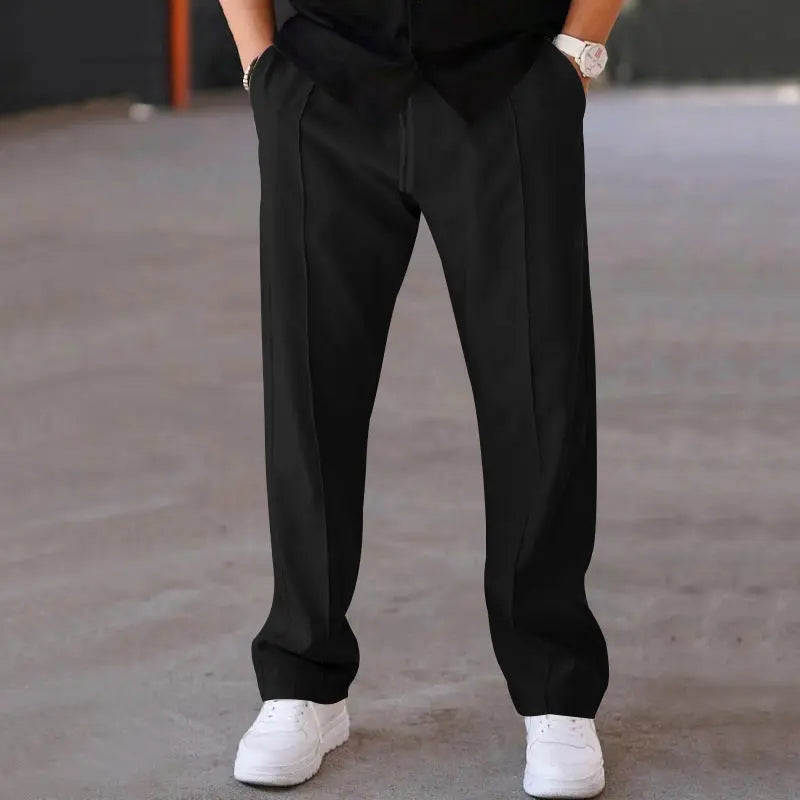 Travis - Comfortable Relaxed Fit Casual Trousers | By Mason & Reed London