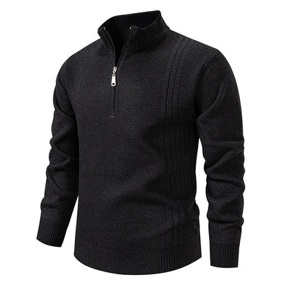 Stetson - Classic Quarter Zip Knit Sweater | By Mason & Reed London