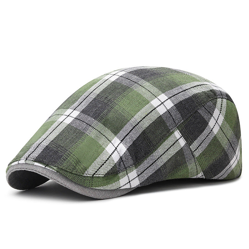 Niall - Vintage Plaid Flat Cap | By Julian & Claire Toronto