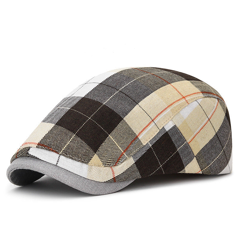 Niall - Vintage Plaid Flat Cap | By Julian & Claire Toronto
