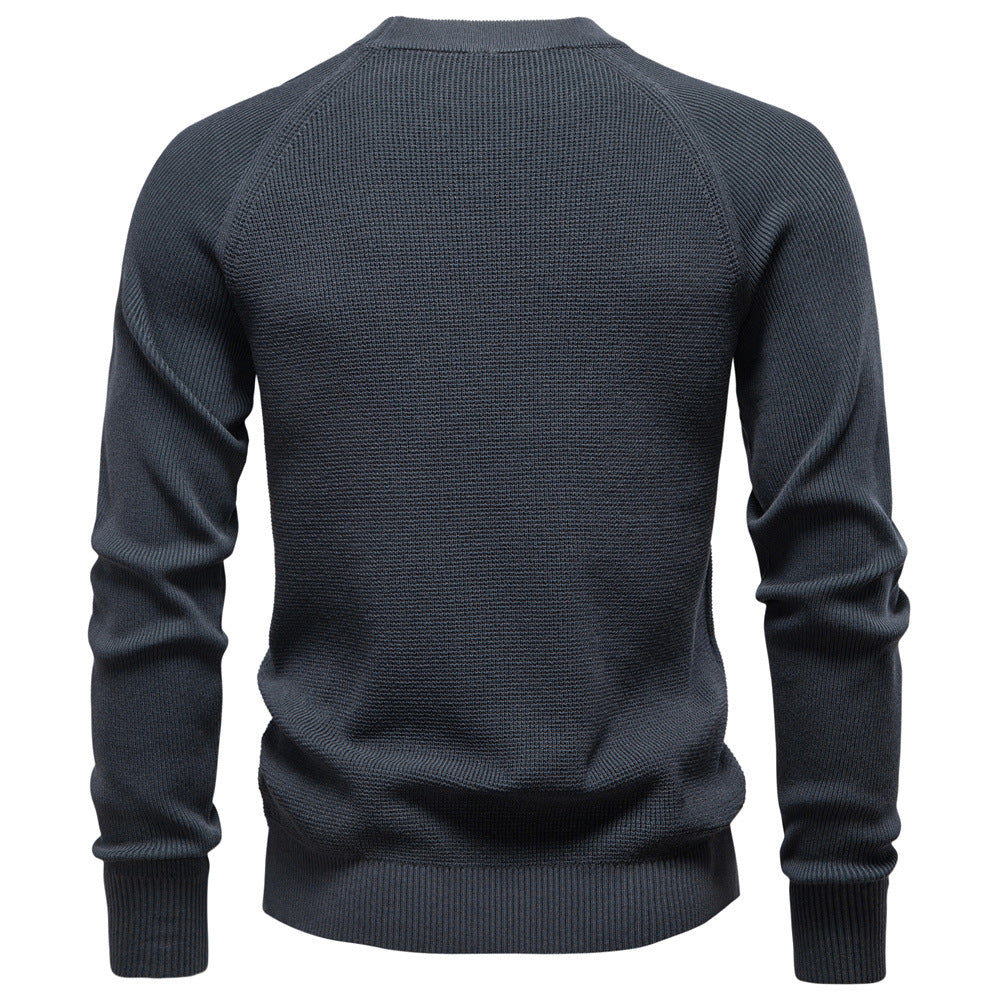 Ledger - Refined Knit Crewneck Sweater | By Mason & Reed London