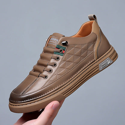 Ulric - Classic Leather Comfort Sneakers | By Mason & Reed London