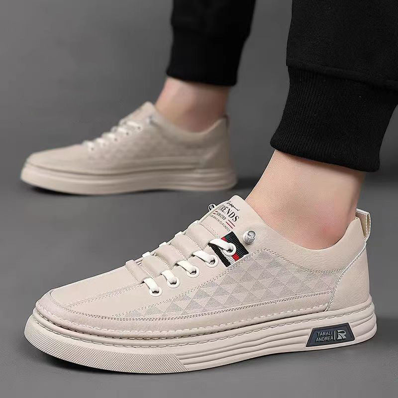 Ulric - Classic Leather Comfort Sneakers | By Mason & Reed London