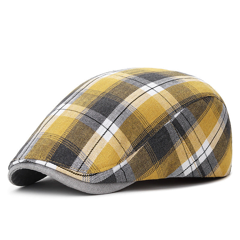 Niall - Vintage Plaid Flat Cap | By Julian & Claire Toronto