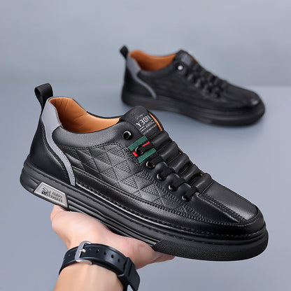 Ulric - Classic Leather Comfort Sneakers | By Mason & Reed London