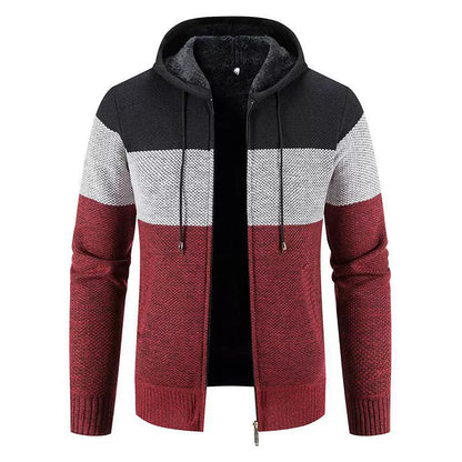 Clinton - Colour Block Hooded Jacket | By Mason & Reed London