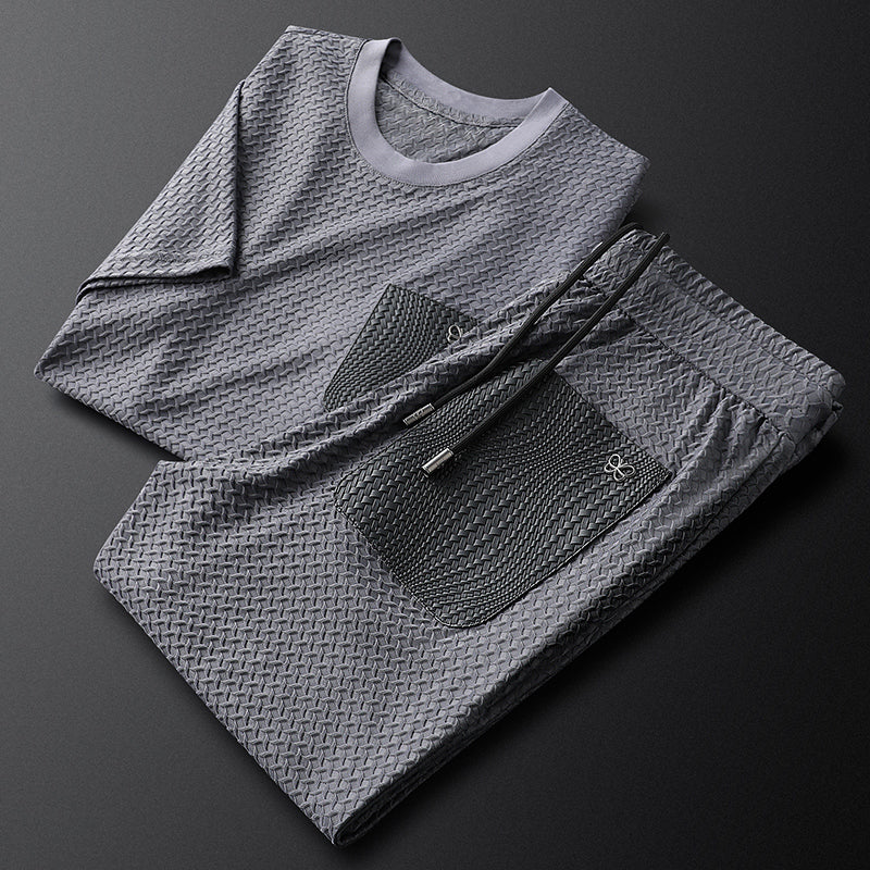 Vernon - Modern Jacquard Lounge Set | By Mason & Reed London