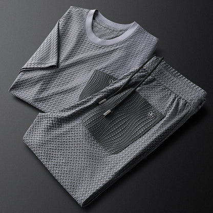Vernon - Modern Jacquard Lounge Set | By Mason & Reed London