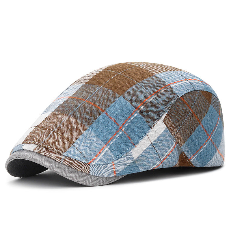 Niall - Vintage Plaid Flat Cap | By Julian & Claire Toronto
