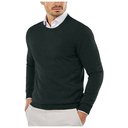 Eric - Casual Crew Neck Sweater | By Mason & Reed London