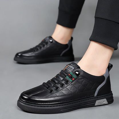 Ulric - Classic Leather Comfort Sneakers | By Mason & Reed London