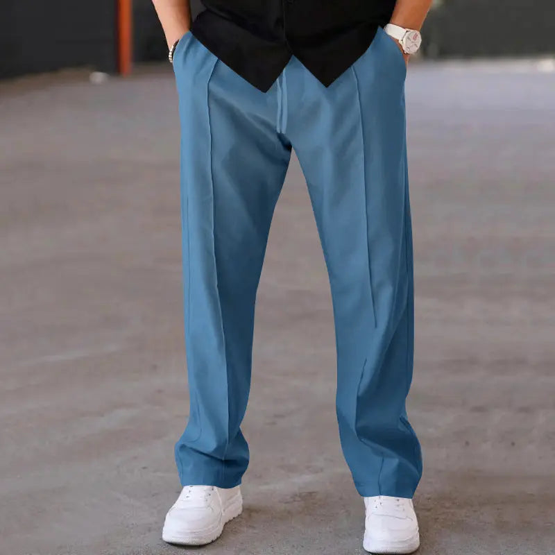 Travis - Comfortable Relaxed Fit Casual Trousers | By Mason & Reed London