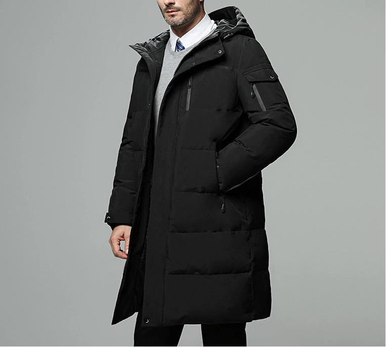 Alex - Longline Winter Jacket | By Mason & Reed London